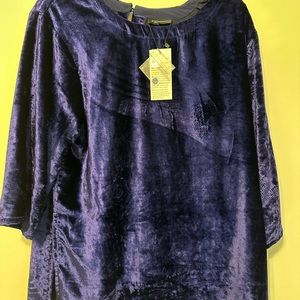 APNY Royal Velvet Top (Purple)
